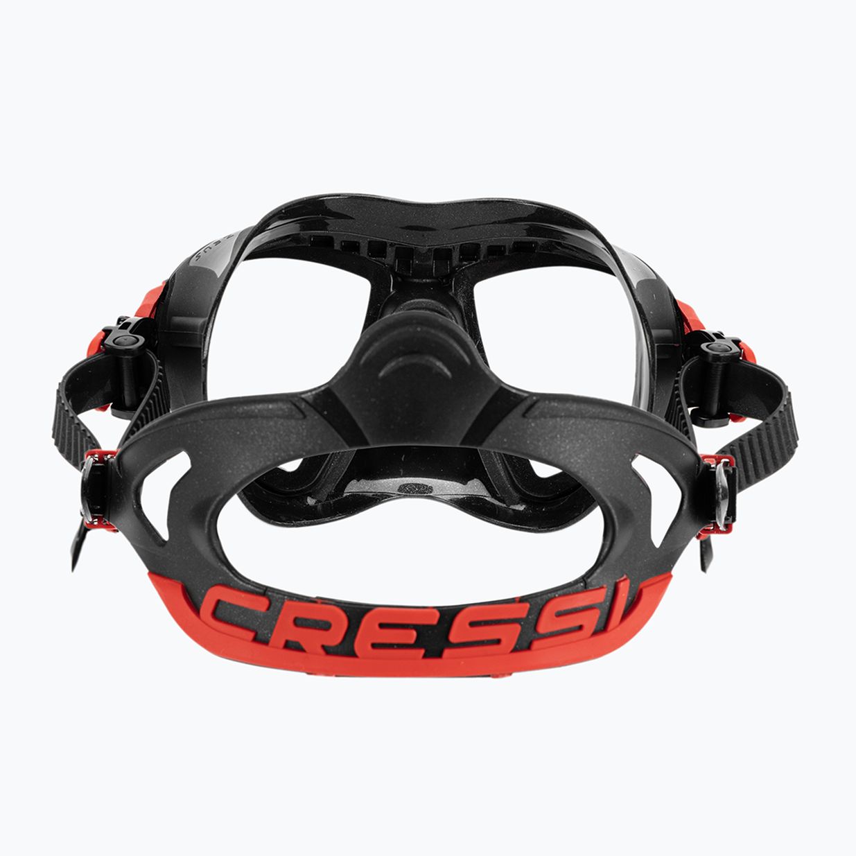 Maska do nurkowania Cressi Zeus black/red 5