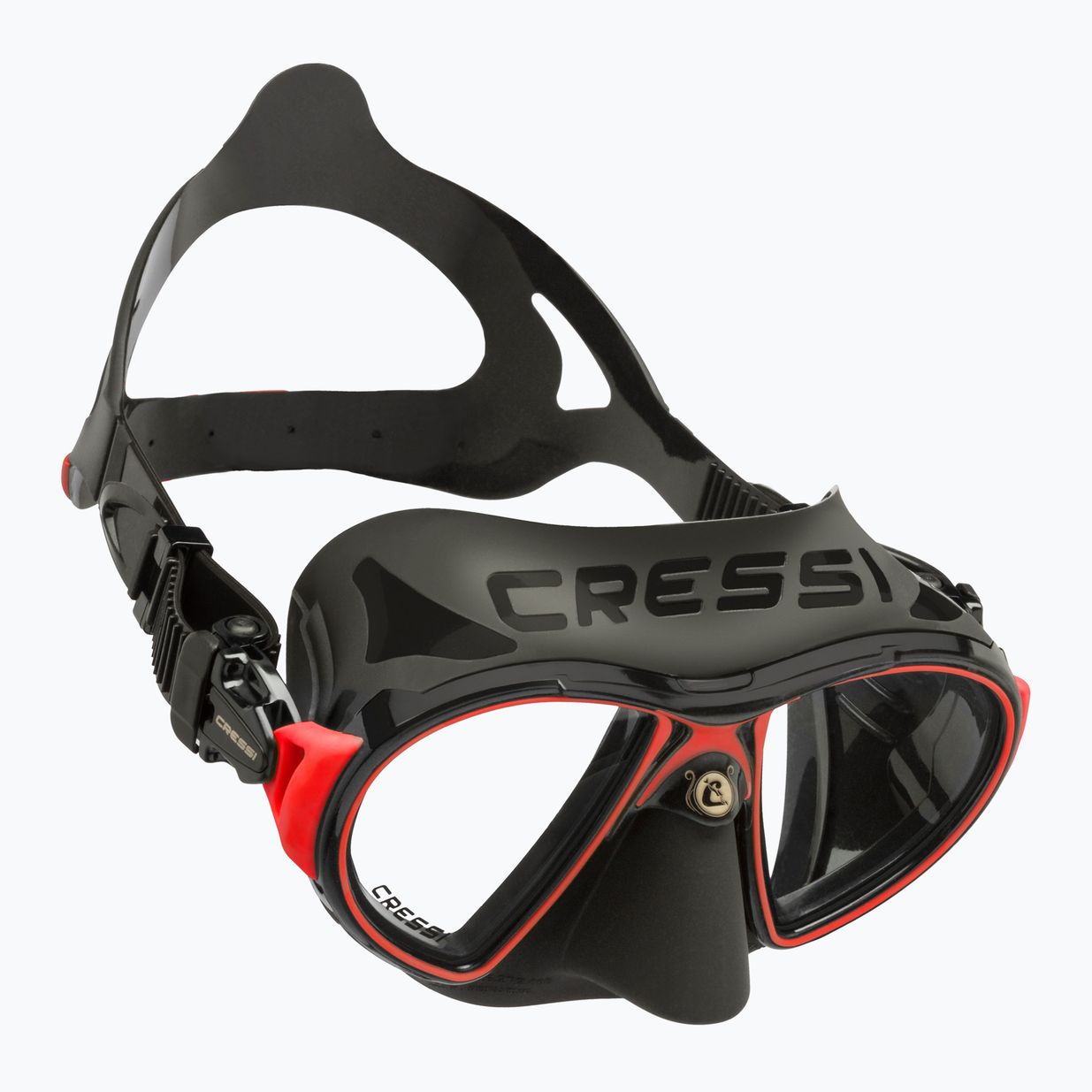 Maska do nurkowania Cressi Zeus black/red 6