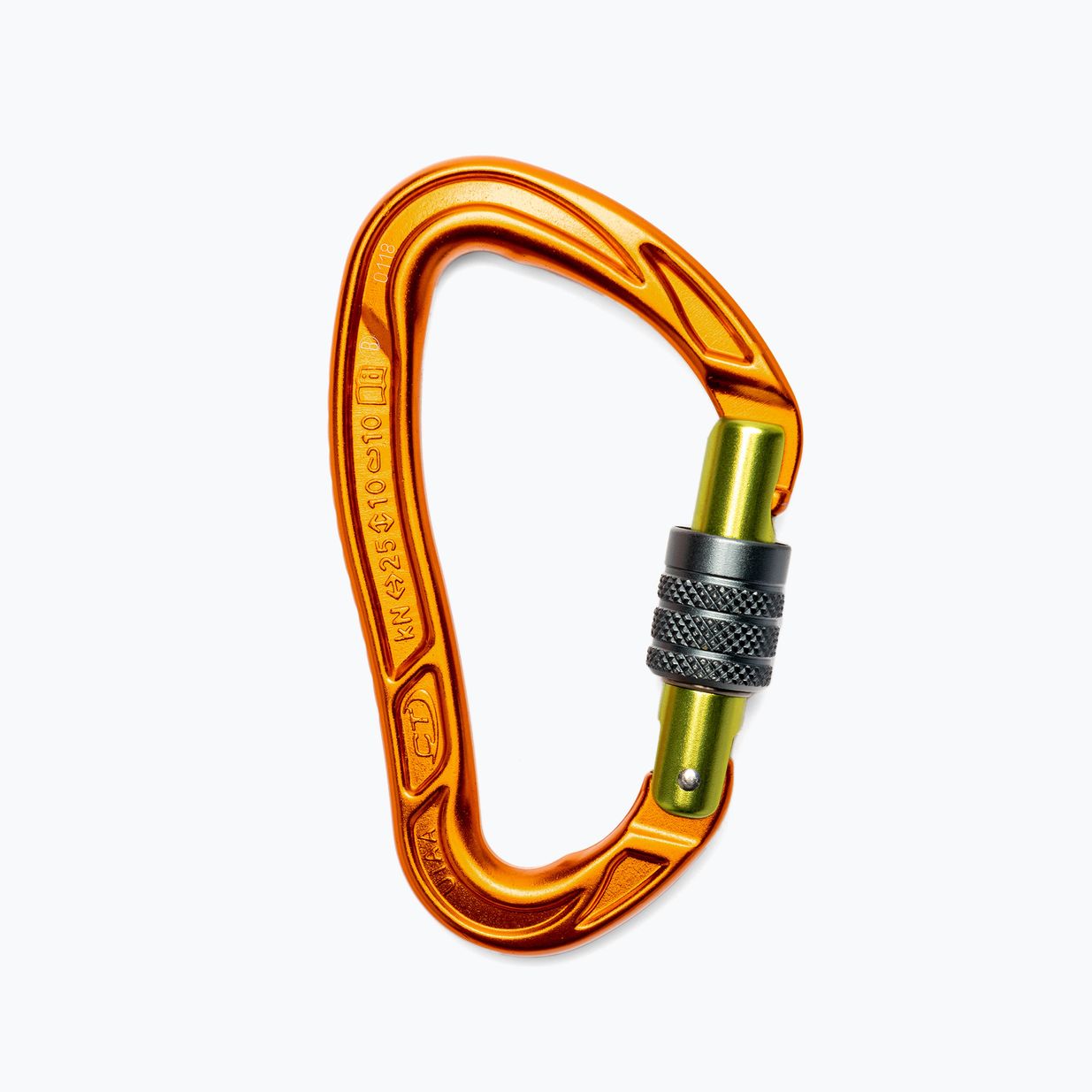 Karabinek Climbing Technology Nimble Evo SG orange/green