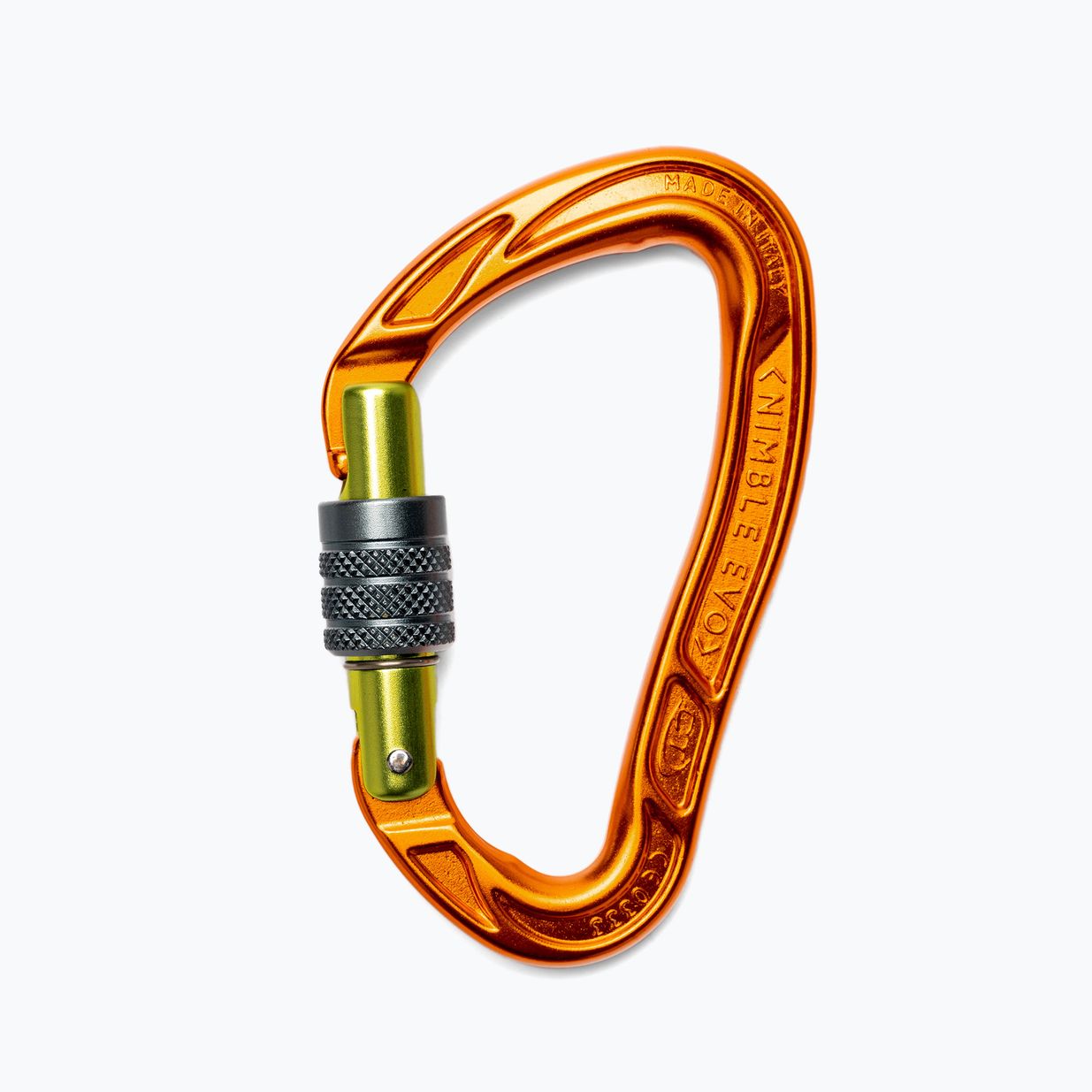 Karabinek Climbing Technology Nimble Evo SG orange/green 2