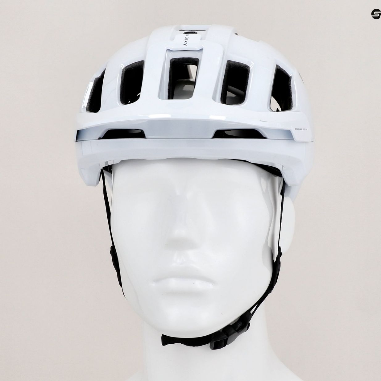 Kask rowerowy POC Axion Race MIPS hydrogen white/uranium black matt 12