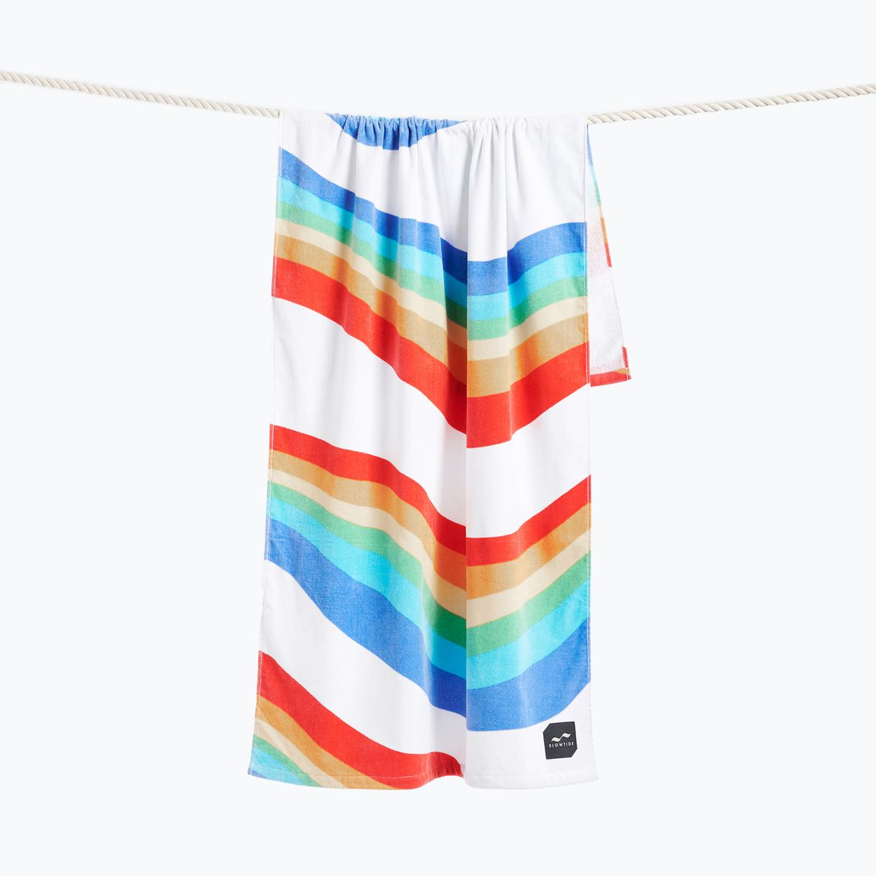 Ręcznik Slowtide Roygbiv Beach white 2