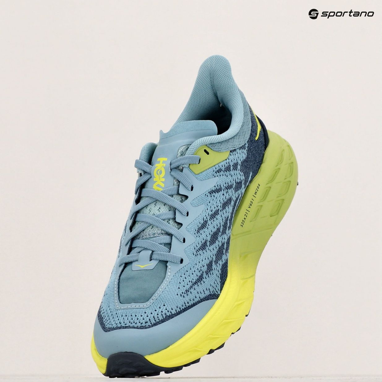 Buty do biegania męskie HOKA Speedgoat 5 stone blue/dark citron 9