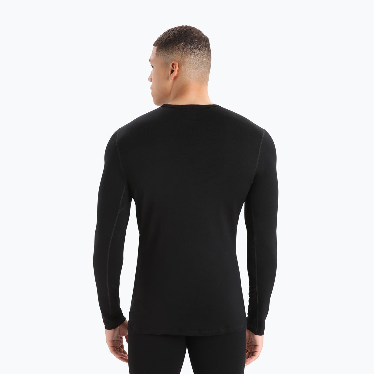 Longsleeve termoaktywny męski icebreaker 260 Tech Crewe black 3