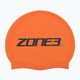 Czepek pływacki ZONE3 Silicone Swim high vis orange