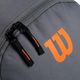 Plecak tenisowy Wilson Team Backpack grey/orange 5