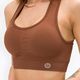 Biustonosz treningowy Gym Glamour Push Up chocolate 4