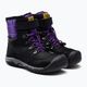 Śniegowce juniorskie KEEN Greta Boot WP black/purple 5