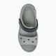 Sandały dziecięce Crocs Crocband Sandal Kids light grey/navy 5