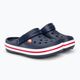 Klapki dziecięce Crocs Crocband Clog Kids navy/red 5