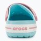 Klapki dziecięce Crocs Crocband Clog Kids ice blue/white 8