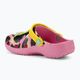 Klapki dziecięce Crocs Ron English Party Animals Classic Clog Kids pink lemonade/multi 5