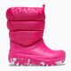 Śniegowce juniorskie Crocs Classic Neo Puff candy pink 9