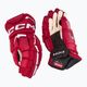 Rękawice hokejowe CCM JetSpeed FT6 Pro SR red/white