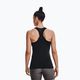 Tank top treningowy damski Under Armour HeatGear Armour Racer black/metallic silver 3