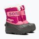 Śniegowce dziecięce Sorel Snow Commander tropic pink/deep blush 9
