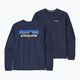 Longsleeve męski Patagonia P-6 Logo Responsibili classic navy 3