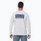 Longsleeve męski Patagonia P-6 Logo Responsibili white 2