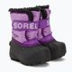 Śniegowce dziecięce Sorel Snow Commander gumdrop/purple violet 4
