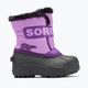 Śniegowce juniorskie Sorel Snow Commander gumdrop/purple violet 7