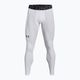 Legginsy treningowe męskie Under Armour HeatGear white/black 6