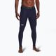 Legginsy treningowe męskie Under Armour HeatGear midnight navy/white