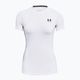 Koszulka treningowa damska Under Armour HeatGear Compression white/black 5