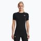 Koszulka treningowa damska Under Armour HeatGear Compression black/white