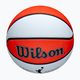 Piłka do koszykówki Wilson WNBA Authentic Series Outdoor orange/white rozmiar 6 4