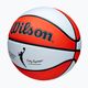 Piłka do koszykówki dziecięca Wilson WNBA Authentic Series Outdoor orange/white rozmiar 5 3