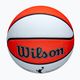 Piłka do koszykówki dziecięca Wilson WNBA Authentic Series Outdoor orange/white rozmiar 5 4