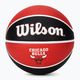Piłka do koszykówki Wilson NBA Team Tribute Chicago Bulls red rozmiar 7