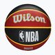 Piłka do koszykówki Wilson NBA Team Tribute Atlanta Hawks black/red rozmiar 7 2