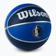 Piłka do koszykówki Wilson NBA Team Tribute Dallas Mavericks blue rozmiar 7 2