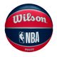 Piłka do koszykówki Wilson NBA Team Tribute Washington Wizards red rozmiar 7 3