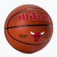 Piłka do koszykówki Wilson NBA Team Alliance Chicago Bulls brown rozmiar 7 2