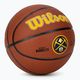 Piłka do koszykówki Wilson NBA Team Alliance Denver Nuggets brown rozmiar 7 2