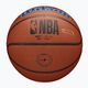 Piłka do koszykówki Wilson NBA Team Alliance Golden State Warriors brown rozmiar 7 2