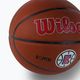 Piłka do koszykówki Wilson NBA Team Alliance Los Angeles Clippers brown rozmiar 7 3