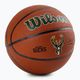 Piłka do koszykówki Wilson NBA Team Alliance Milwaukee Bucks brown rozmiar 7 2
