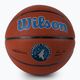 Piłka do koszykówki Wilson NBA Team Alliance Minnesota Timberwolves brown rozmiar 7