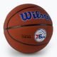 Piłka do koszykówki Wilson NBA Team Alliance Philadelphia 76ers brown rozmiar 7 2