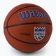 Piłka do koszykówki Wilson NBA Team Alliance Sacramento Kings brown rozmiar 7 2