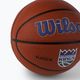 Piłka do koszykówki Wilson NBA Team Alliance Sacramento Kings brown rozmiar 7 3