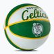 Piłka do koszykówki dziecięca Wilson NBA Team Retro Mini Boston Celtics green rozmiar 3 2
