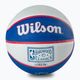Piłka do koszykówki dziecięca Wilson NBA Team Retro Mini Brooklyn Nets black rozmiar 3 4