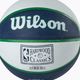 Piłka do koszykówki dziecięca Wilson NBA Team Retro Mini Dallas Mavericks blue rozmiar 3 3