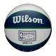 Piłka do koszykówki dziecięca Wilson NBA Team Retro Mini Dallas Mavericks blue rozmiar 3 4