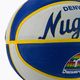 Piłka do koszykówki dziecięca Wilson NBA Team Retro Mini Denver Nuggets blue rozmiar 3 3