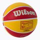 Piłka do koszykówki dziecięca Wilson NBA Team Retro Mini Houston Rockets red rozmiar 3 2